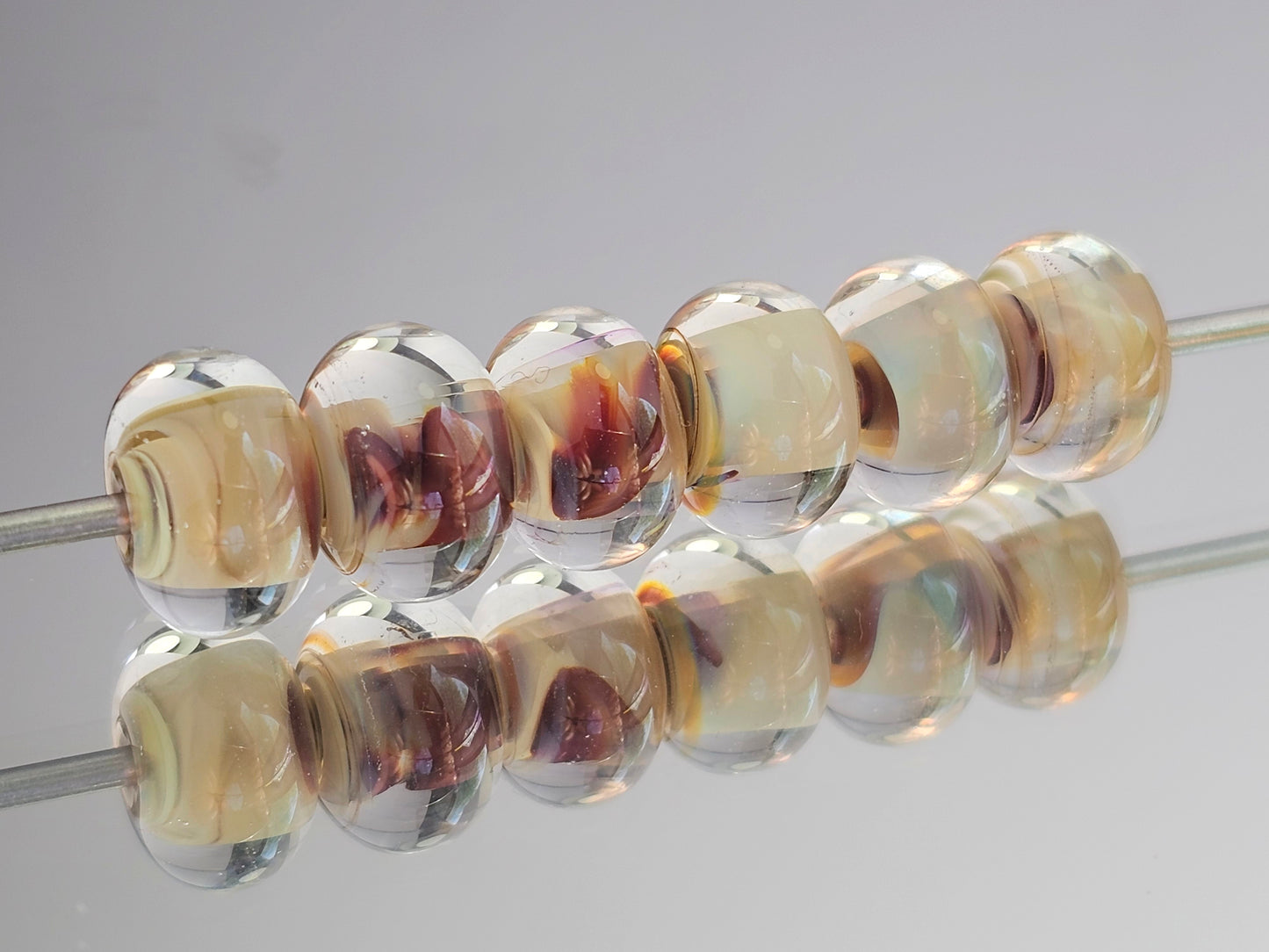 Rustic Earth Round Beads