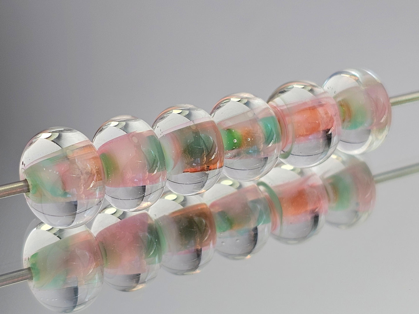 Mint Majesty Round Beads