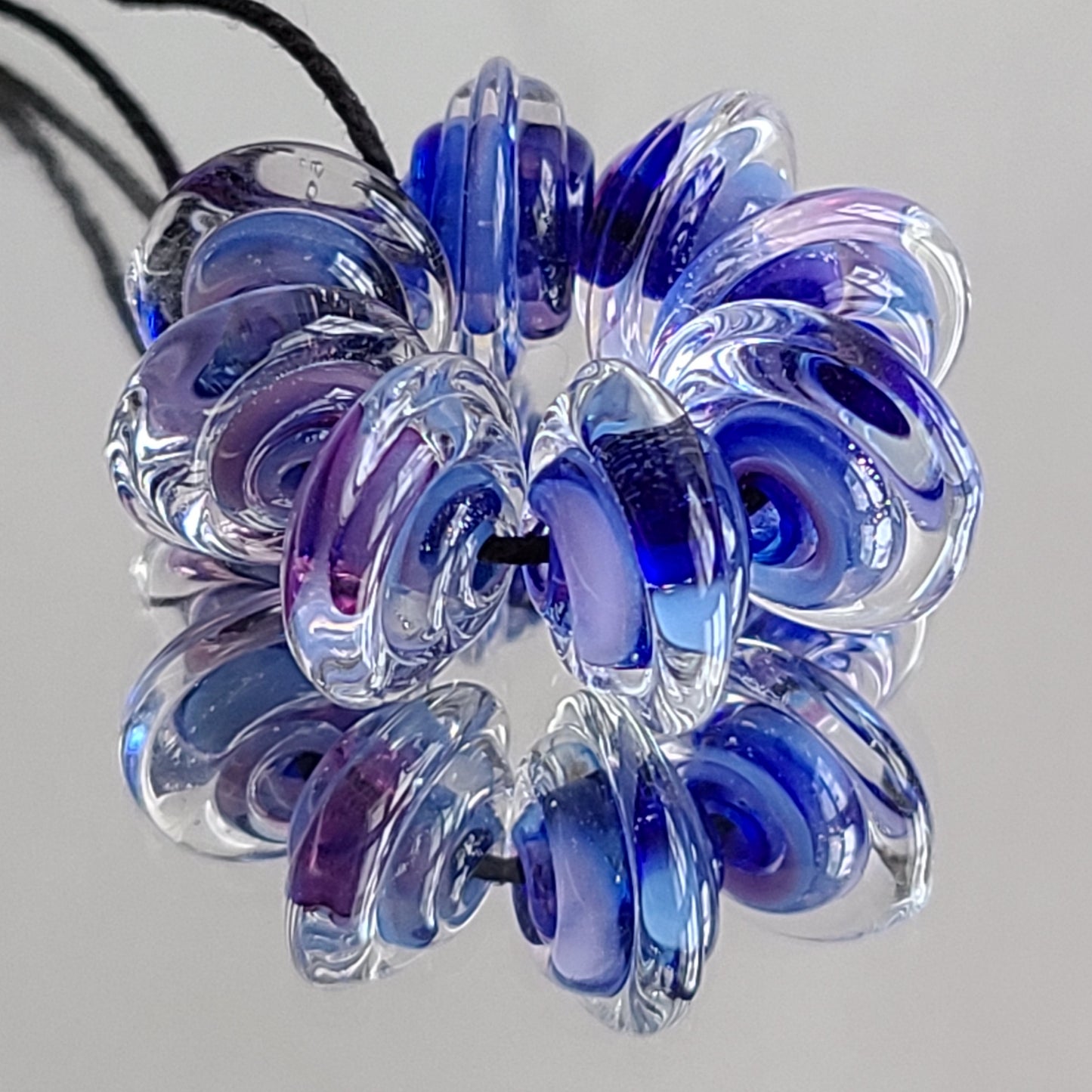 Glimmer Cayon Disk Beads