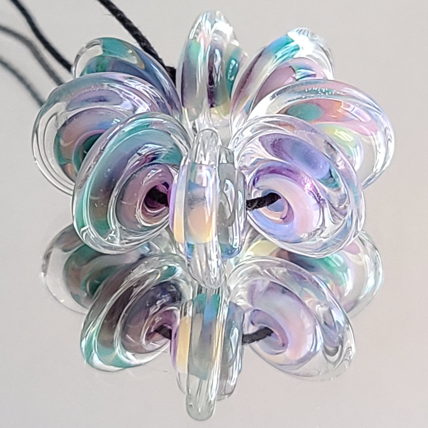 Jamaican Splash Disk Beads