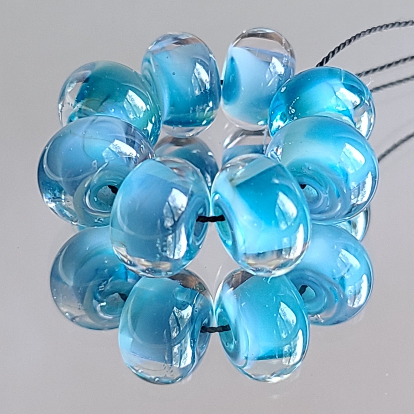 River Dance Round Beads