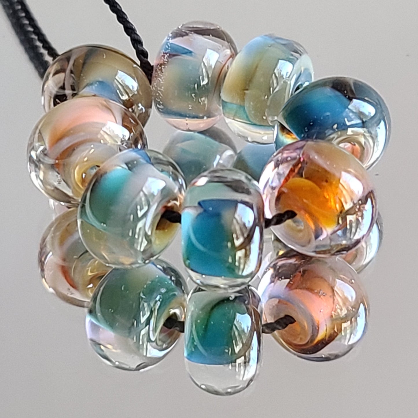 Sand Dune Round Beads