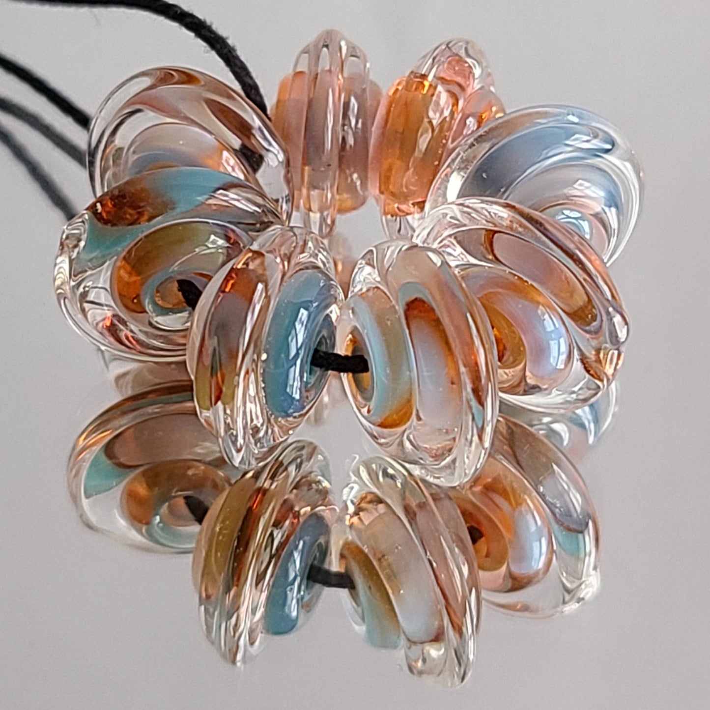 Skinny Dipping Disk Beads