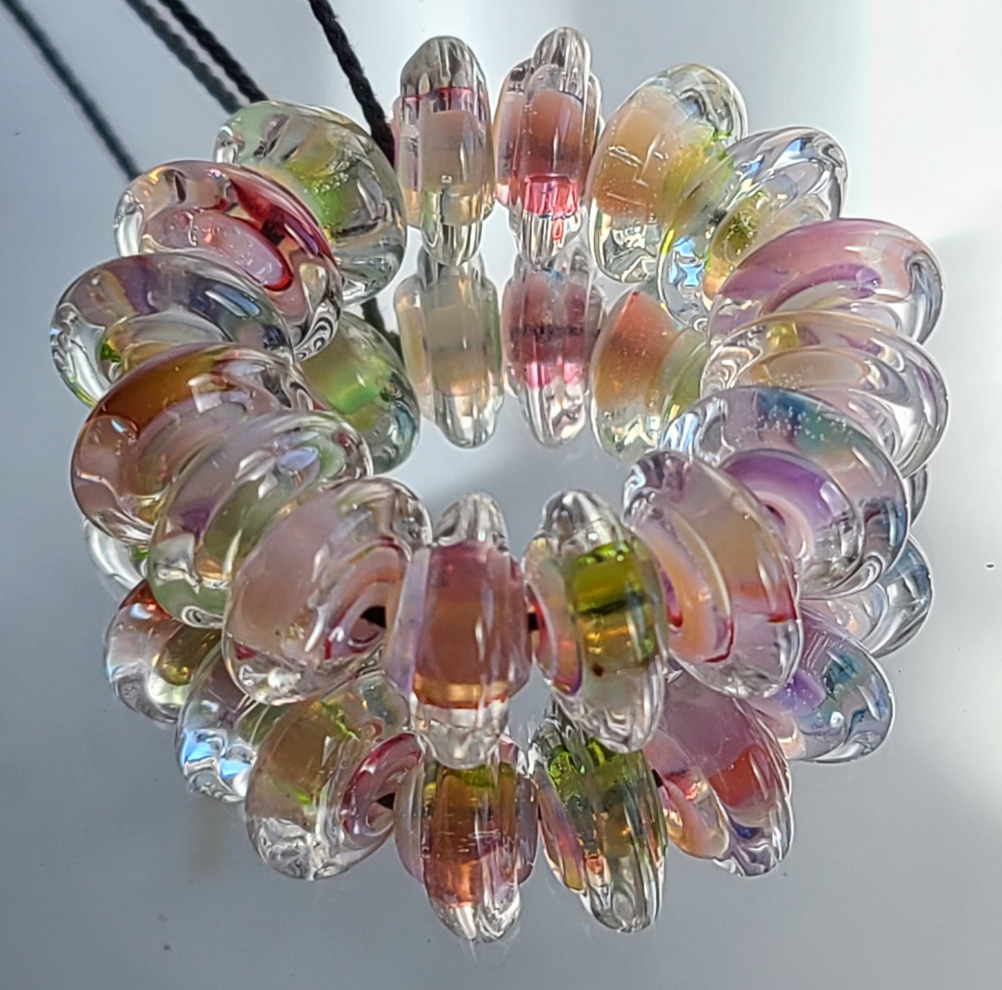 Peaceful Pond Disk Beads