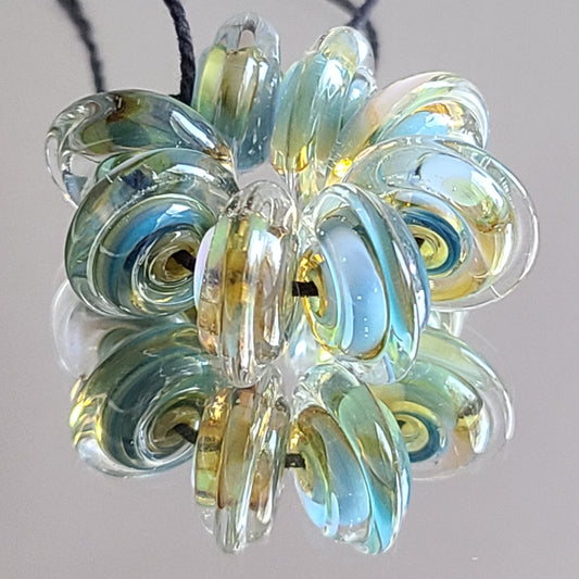 Buen Camino Disk Beads