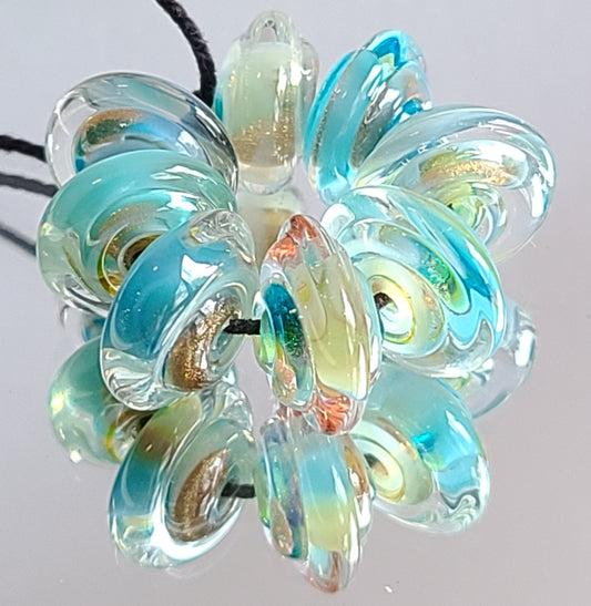 Gold Coast Disk Beads