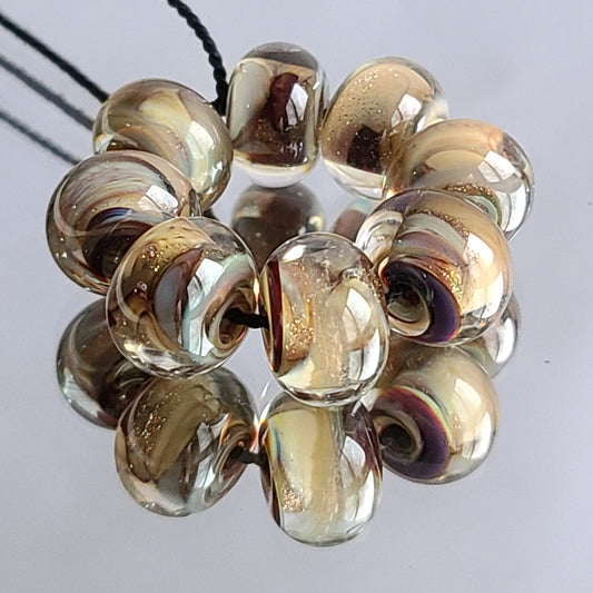 Iron Oxide Round Beads