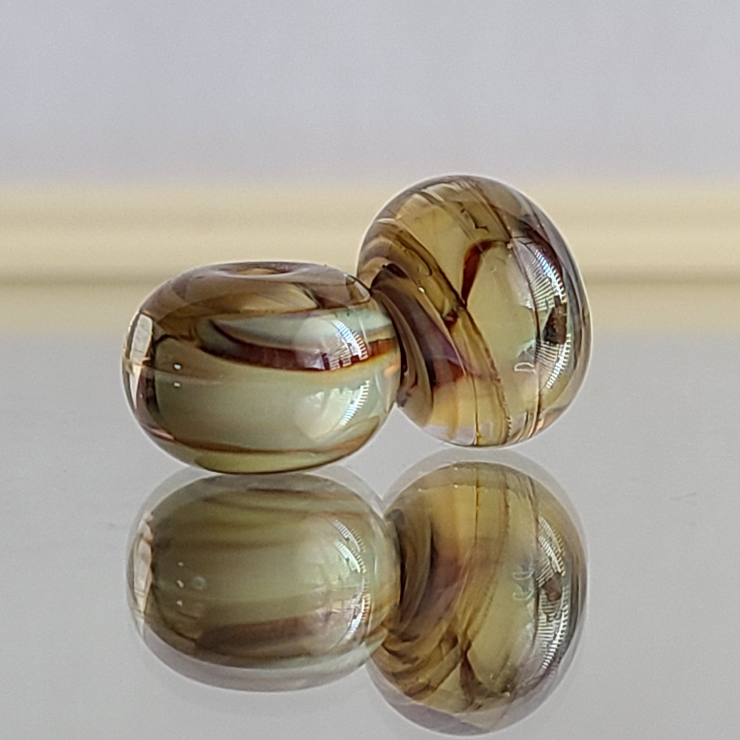 Maltese Falcon Handmade Lampwork Beads