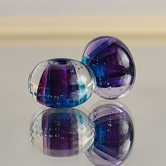 Ocean Deep Handmade Lampwork Beads