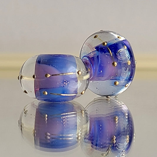 Glimmer Canyon Handmade Lampwork Beads