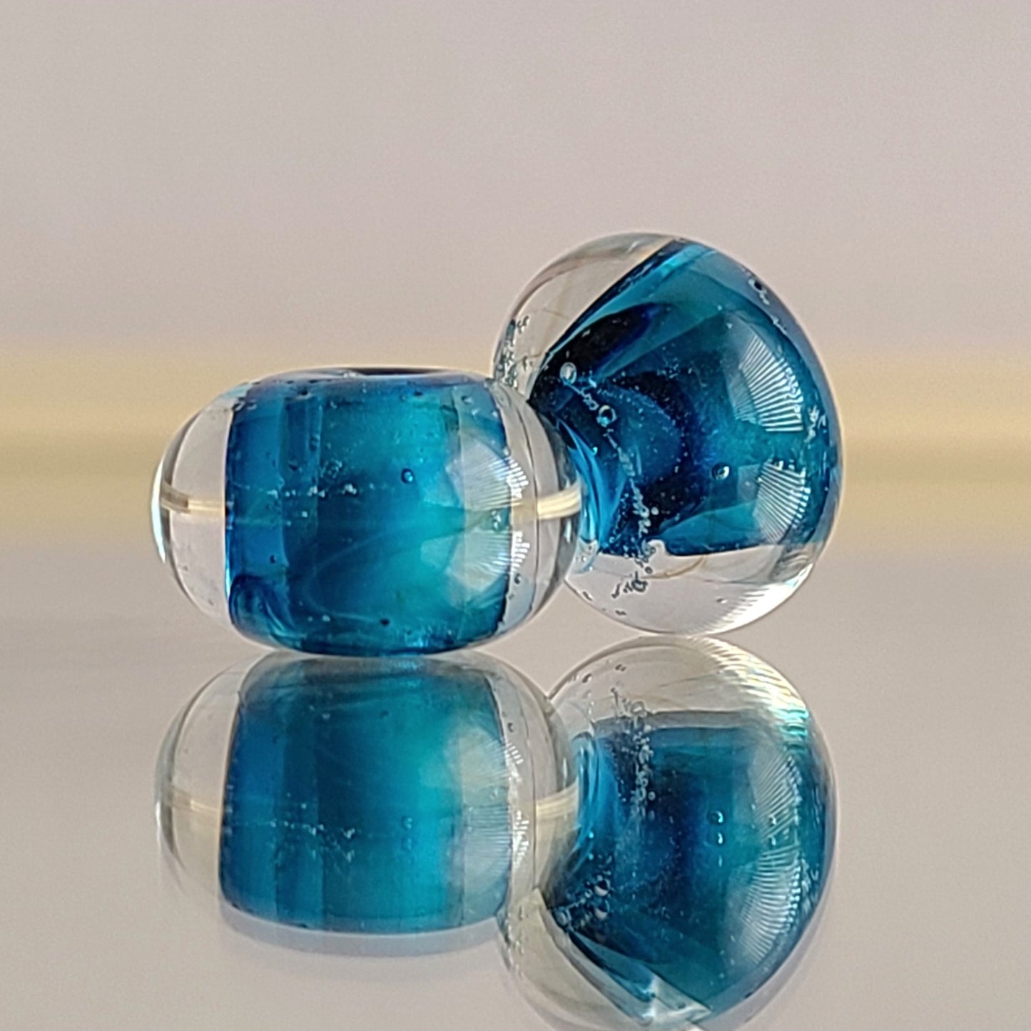 River Handmade Lampwork Beads