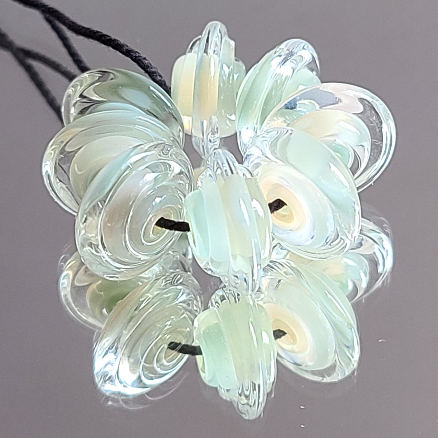 Sea Pearl Disk Beads