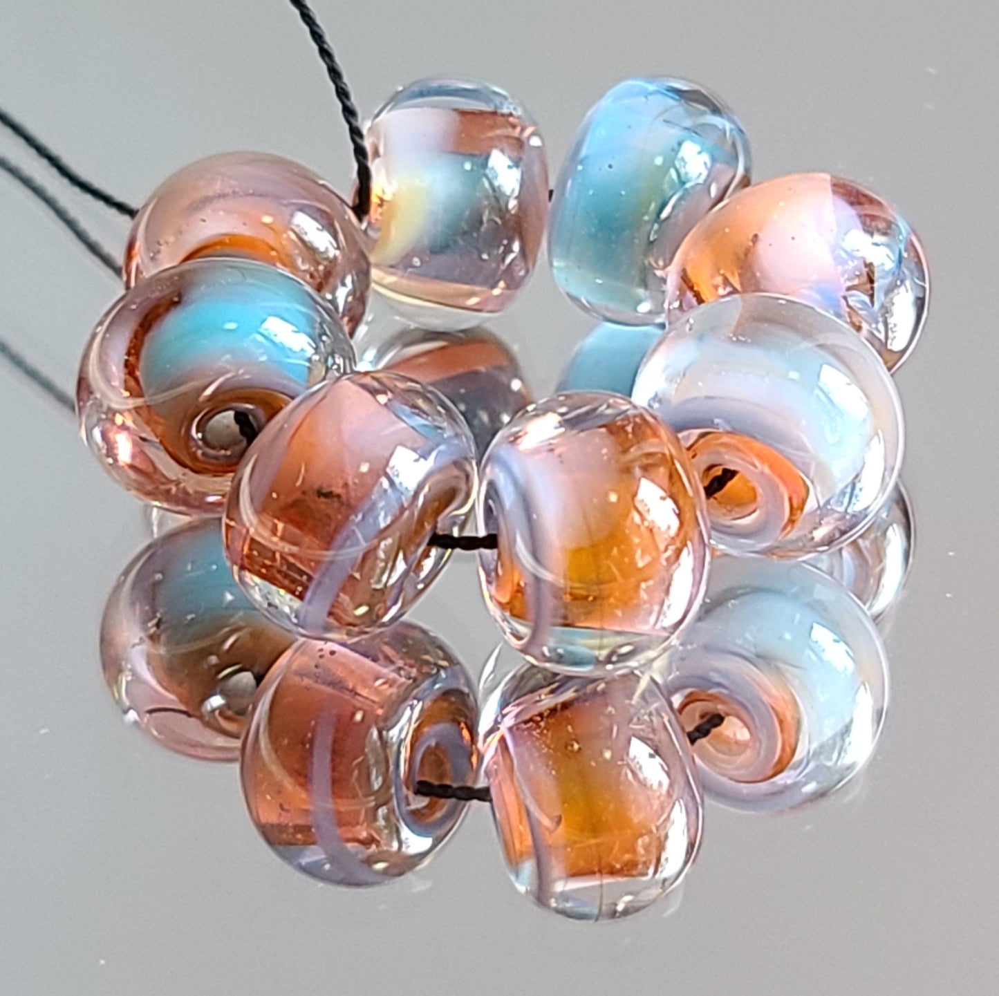 Skinny Dipping Round Beads